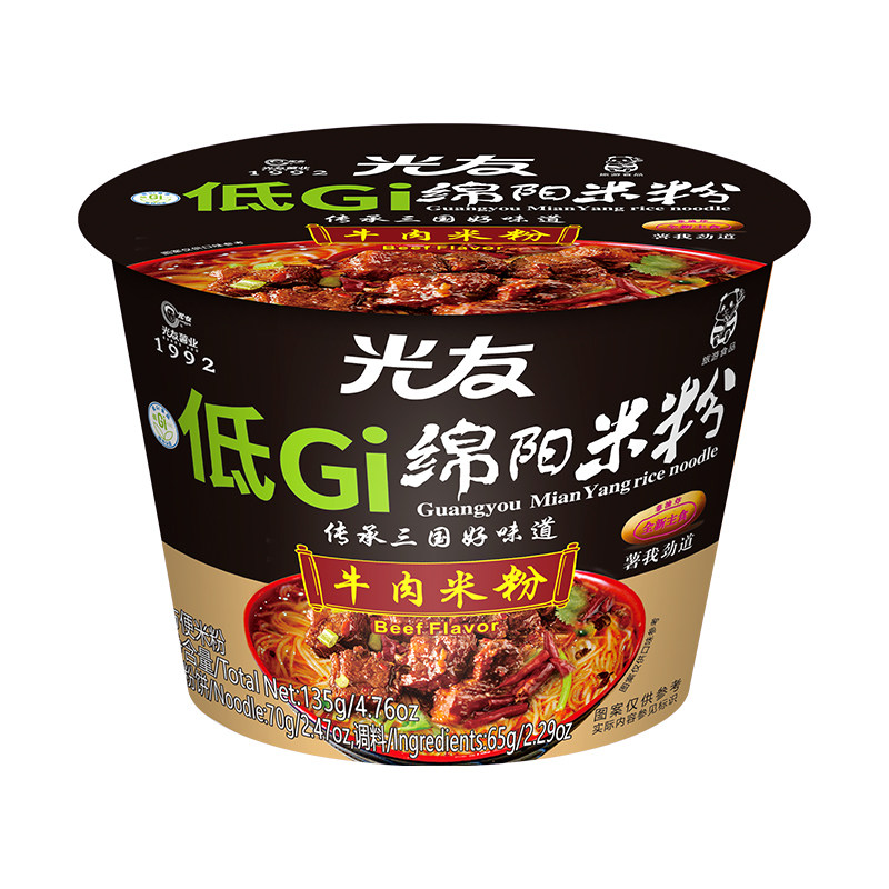 光友低Gi麻辣牛肉味开元米粉细米线方便速食绵阳米粉四川特色小吃