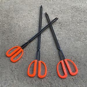 火钳家用烧火加长垃圾夹子夹煤工具加厚铁钳夹碳火夹钳扁咀火剪夹