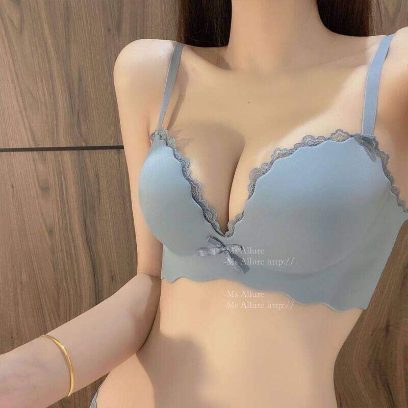 日系甜美套装少女内衣可爱文胸聚拢甜美胸罩薄款上托美胸新