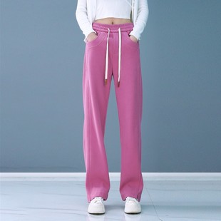 特价清仓直筒香蕉裤女秋冬休闲阔腿裤高腰垂感拖地裤长裤子百搭