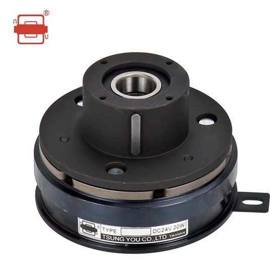 全新台湾进口琮祐YZE1-10 带轴承导座悬挂式电磁离合器DC24V35W