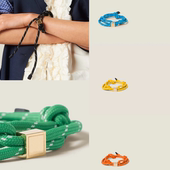 手绳脚绳编织手链脚链鞋 子配件 百搭休闲配饰鞋 带 miu家同款