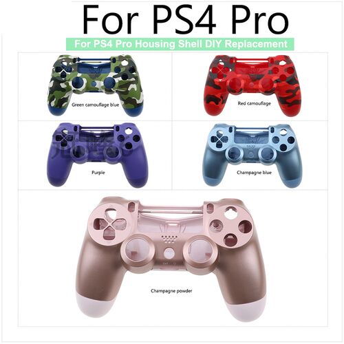 适用jds 040 PS4 Slim Pro外壳盖DIY PS4游戏手柄保护壳替换全壳