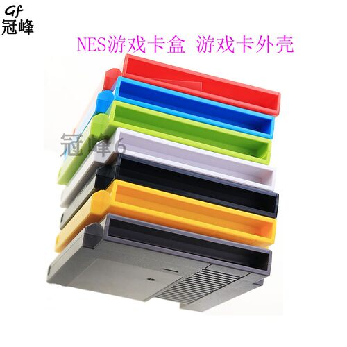 适用于NES卡盒 游戏卡外壳60 to 72转换器收纳盒 NES游戏卡收纳盒
