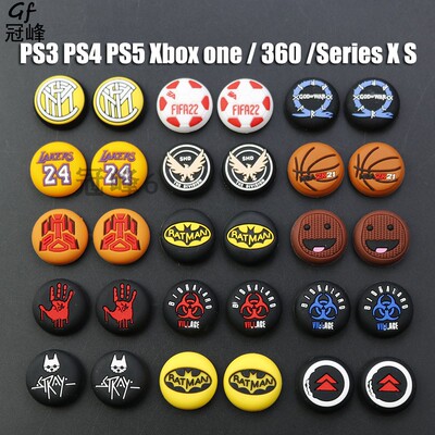 适用于PS5 PS4摇杆帽Switch Pro硅胶帽XBOXONE360 SeriesXS保护帽
