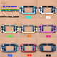 适用索尼PS 2000掌机保护外壳PSVita2000电镀彩色主机保护壳 Vita