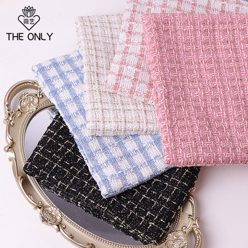 小香风布料人间香奈儿花束