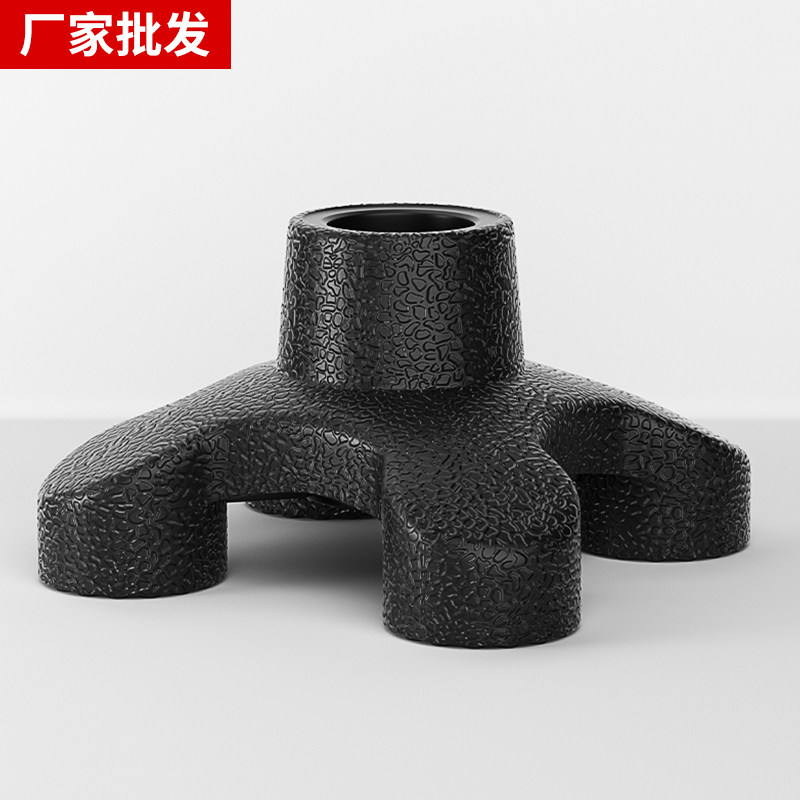 正方形小四脚防滑橡胶脚垫