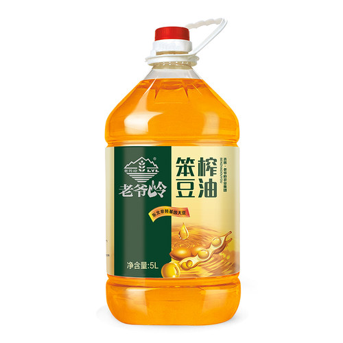 老爷岭非转基因笨榨大豆油食用油