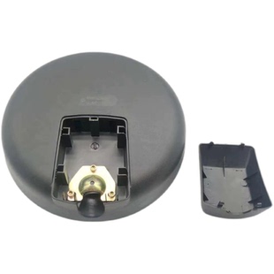 适配陕汽德龙X5000/L5000圆镜大视野前下视镜车头照地镜高清配件