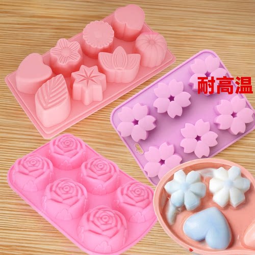 布丁果冻手工皂磨具硅胶蛋糕模具