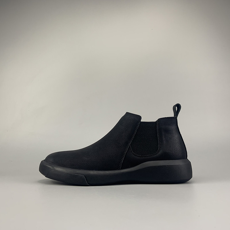 VALUE FOR MONEY LEAK FOREIGN TRADE LEATHER MARTIN BOOTS MENS BRITISH RETRO TREND SLEEVE CHELSEA BOOTS AUTUMN AND WINTER CARGO BOOTS