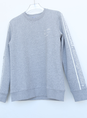 拉PT系列/L专柜男装 春秋冬磨绒舒适保暖套头卫衣2A2696灰色