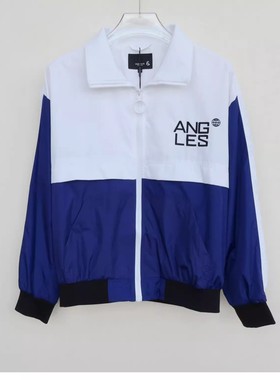 拉夏PT系列SMLXL专柜撤柜正品男春秋运动休闲夹克外套2A2519蓝色