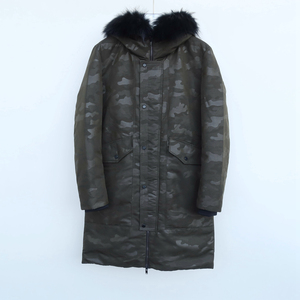 拉PT系列专柜撤柜大牌男装高级商务抗寒加厚保暖羽绒服2A2594军绿