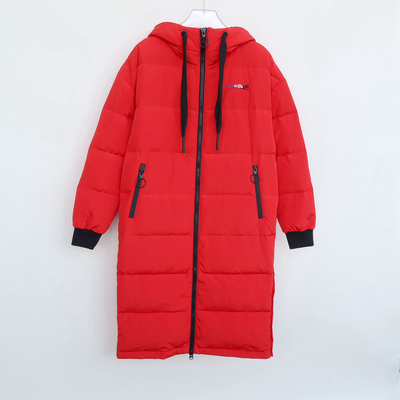 专柜撤柜正品商务中长过膝羽绒服