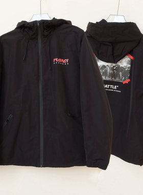 拉PT系列正品超值男装 春秋防风防雨时尚休闲夹克外套2A2781黑色