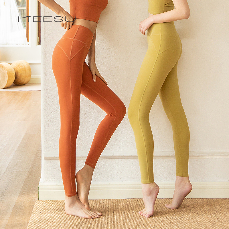 2022夏季新款高腰提臀瑜伽裤女