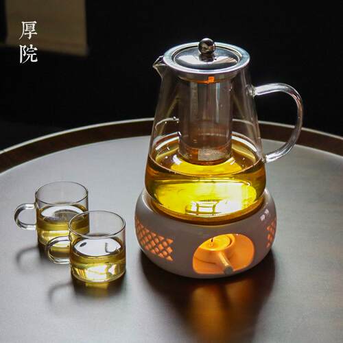家用陶瓷煮茶炉蜡烛加热提香器