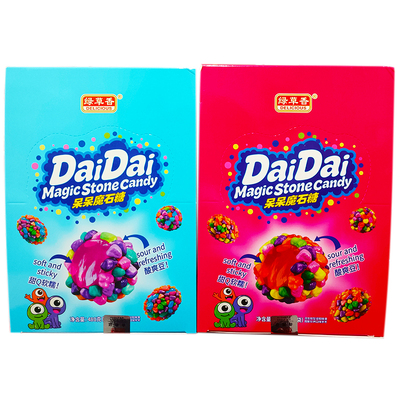 绿草香呆呆魔石糖蓝莓草莓味