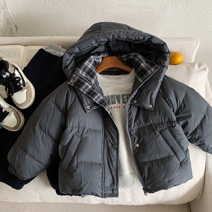 木野男童羽绒服湖州织里童装90白鸭绒儿童服饰冬季保暖假两件外套