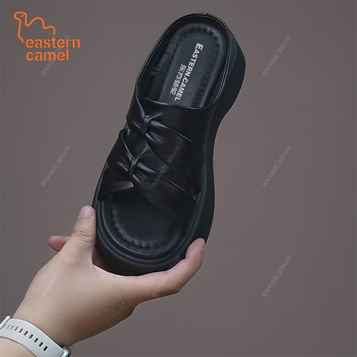 东方骆驼EASTERN CAMEL新款凉拖鞋女士新款夏季外穿时尚罗马拖鞋