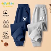 薄款 儿童休闲运动裤 小男孩长裤 春装 班尼路男童裤 大童卫裤 子春秋款