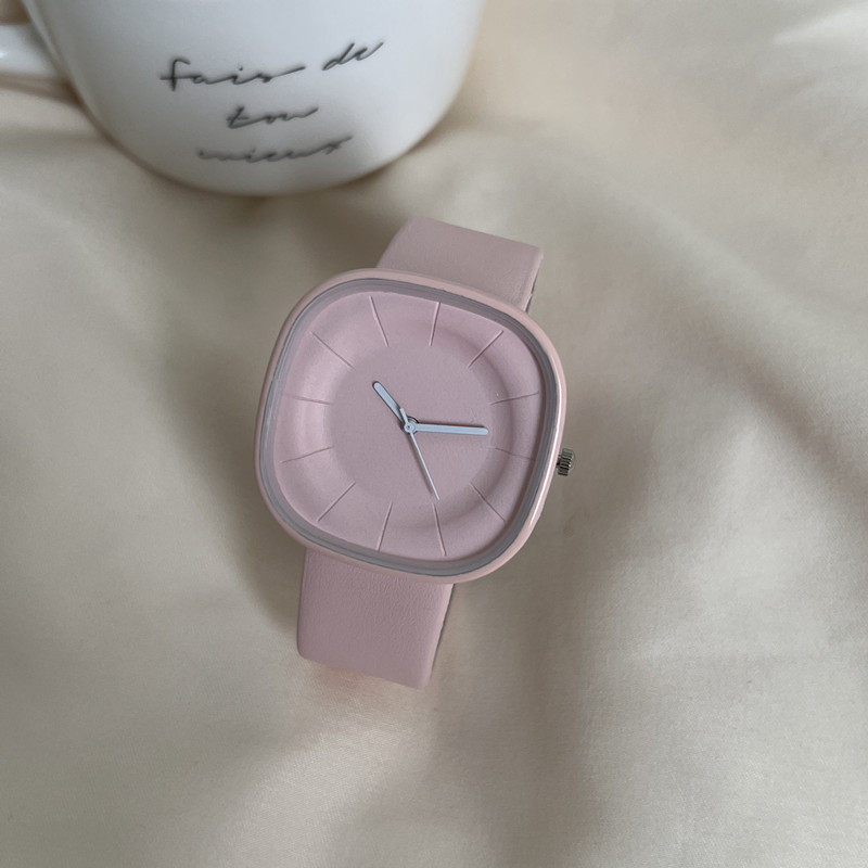 极简设计艺术女款方形手表