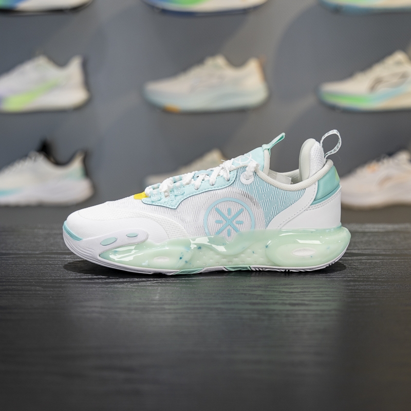 李宁四季通用减震透气童篮球鞋