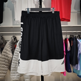 李宁短裤男子反伍BADFIVE篮球系列宽松舒适速干运动比赛裤AAPR359