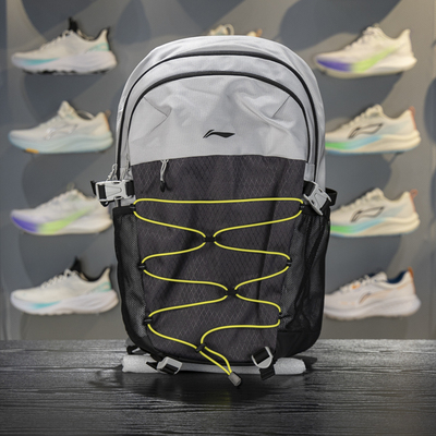 李宁中国男女通用防泼水双肩包