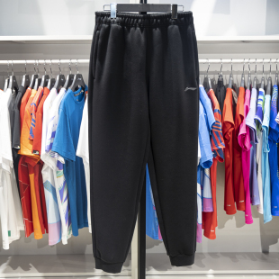 健身系列男子宽松舒适束脚运动裤 新款 AKLU127 2024春季 李宁卫裤