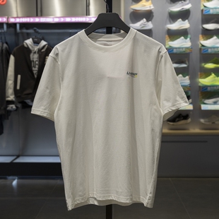 文化衫 李宁短袖 冰感舒适吸湿排汗短袖 新款 AHSV229 T恤男子2025夏季