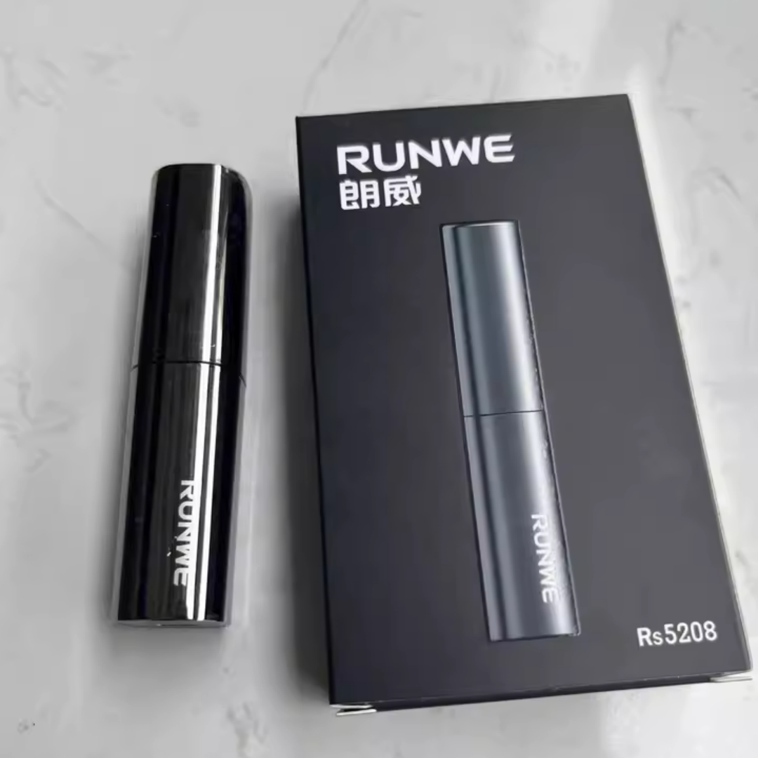 RUNWE/朗威Rs5208鼻毛修剪器男士鼻孔清理修剪刀电动修眉女用夹剃