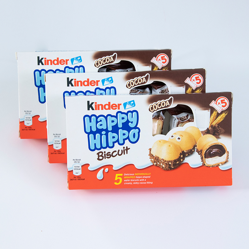 费列罗健达开心快乐河马巧克力建达Kinder牛奶榛子10盒50条礼物