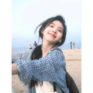 蓝色格子衬衫女2025早秋新款宽松百搭长袖防晒外套