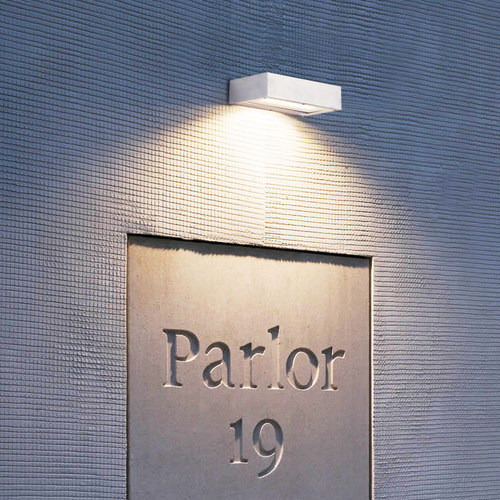 太阳能门牌壁灯户外庭院围墙大门口铝合金小院花园别墅门头单晶硅