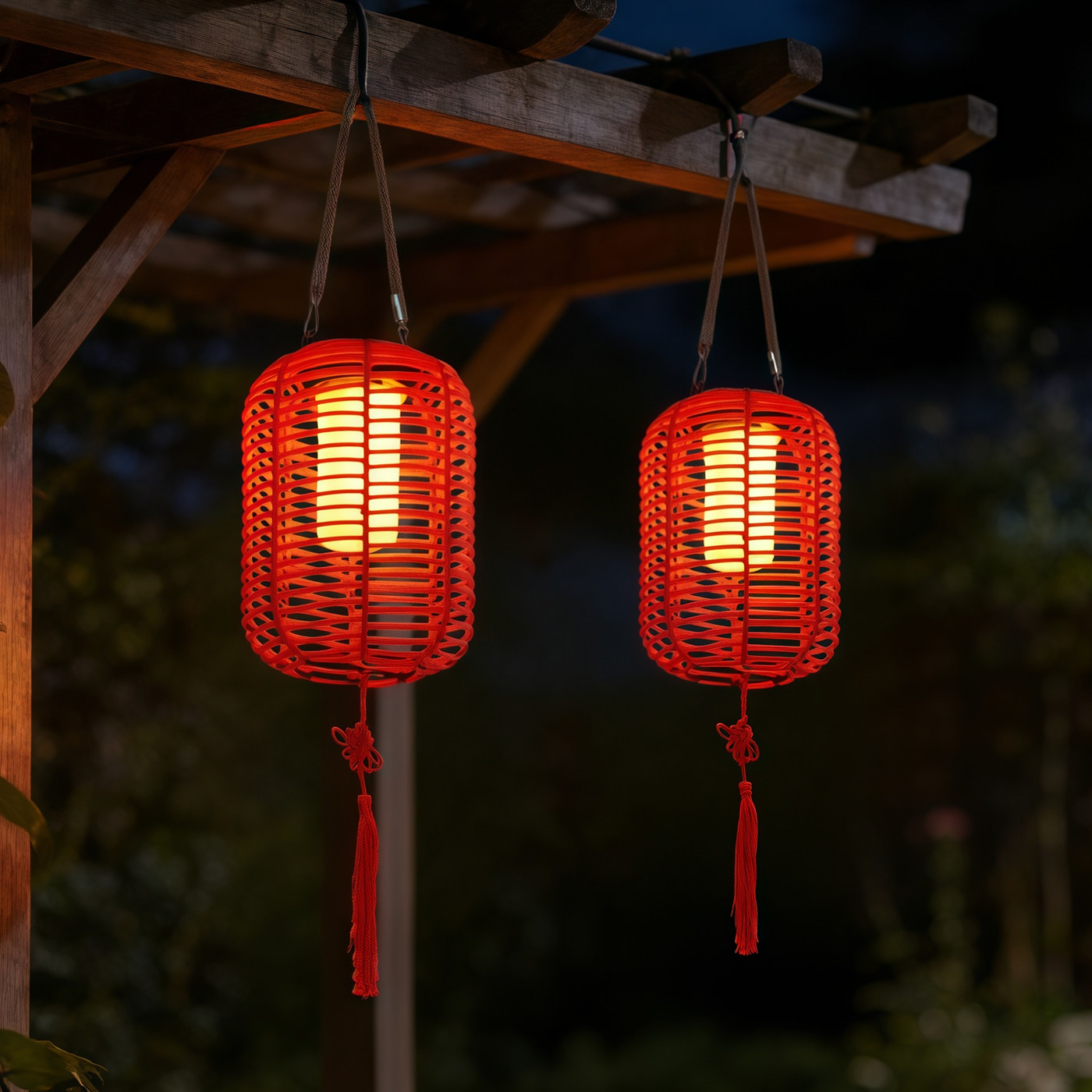 新年太阳能小红灯笼户外灯庭院造景布置花园装饰阳台挂树氛围吊灯,家装灯饰光源,户外吊灯,淘宝优惠券,粉丝福利购,淘宝优惠卷