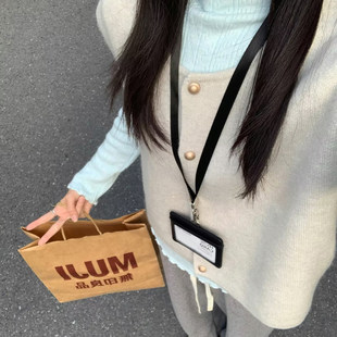 奶衣搭加暖上衣 新款 美木体绒女蓝色毛内厚保甜耳边一针织衫 秋冬季