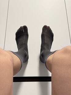 男士正装锦纶条纹中筒性感丝袜质感立体超薄透气可拉长高弹kocean