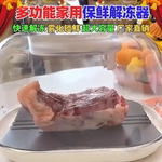 大号解冻器商用新款厨房家用快速肉类牛排食物保鲜化冰解冻盘