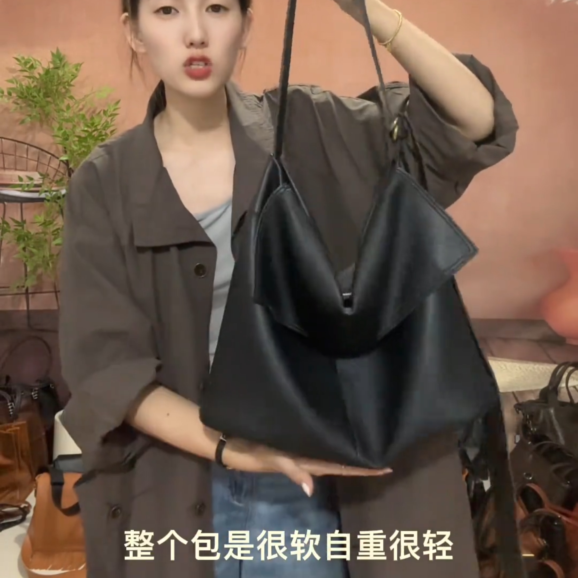 真皮女包高级感轻奢大容量包包潮百搭新款包斜挎包女单肩包托特包