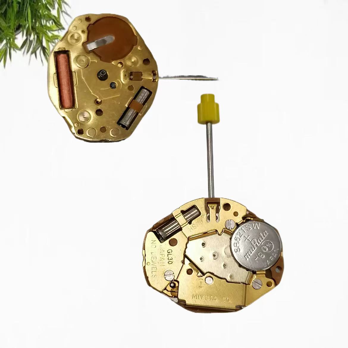 手表配件 全新原装 美优达 GL30金色机芯  三针石英