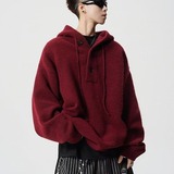 连帽针织开衫外套男女秋冬季韩系慵懒宽松休闲百搭针织衫M5727P60，男装针织衫/毛衣，星座1013-3