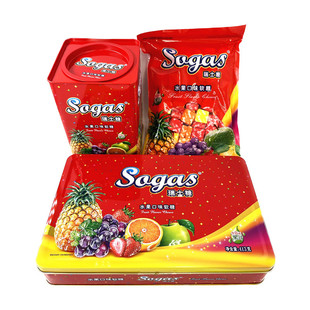 香港Saga瑞士糖水果糖杂果软糖454g/413g喜糖年货团购福利送礼