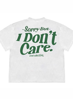 28blocks 260克重磅纯棉！美式复古夏季宽松oversize潮牌短袖t恤