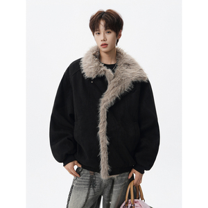 现货长毛绒棉服棉衣外套618-MF362-P115控218图片
