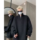 2025秋冬季半拉链毛衣针织衫618-MM1314-P50控88模特，男装针织衫/毛衣，星座618