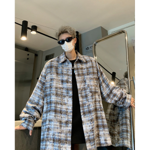 春秋季扎染高品质衬衫外套618-cs335-p55控78图片