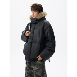 90白鸭绒毛领羽绒服外套618-YR05-P245控388LK，男装羽绒服，星座618